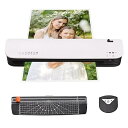 【中古】HXBEE ラミネート機、SL399ラミネーターマシンセットA3サイズのホットおよびコールドラミネーション2ローラーシステム、25 A3 / A4 / ...