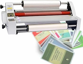 【中古】ラミネーターマシン、オフィス、ホーム、学校用の電子温度制御LEDディスプレイを備えた単一および両面の熱ラミネーター?/