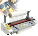 【中古】【未使用】ホットコールドローラーラミネーター、350mmラミネーター、デジタルディスプレイ単一の両面ホットラミネーター、学校のオフィス用商用?/