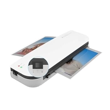 【中古】ラミネーター、 SL289 デスクトップラミネーターマシンセット A4サイズ ホット&コールドラミネート 2ローラーシステム 家庭用 オフィス 学校用