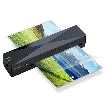 【中古】電気サーマルラミネーターマシン、ラミネートマシン、予熱時間1?2分、115?145°cインテリジェント調整、写真/文書用の9段階速度調整ホームオフ 【中古】電気サーマルラミネーターマシン、ラミネートマシン、予熱時間1?2分、115?145°cインテリジェント調整、写真/文書用の9段階速度調整ホームオフ