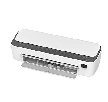 【中古】ラミネート機械、 SL388 多機能ラミネーターマシンセット A4サイズ ホット&コールドラミネート 2ローラーシステム A4/A5/A6ポーチ用 ペー...