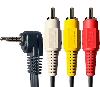 【中古】【未使用】フジパーツ AVケーブル RCA(ピンプラグ)×3⇔4極ミニプラグ(L型) 映像・音声用 1.5m FVC-129A 【中古】【未使用】フジパーツ AVケーブル RCA(ピンプラグ)×3⇔4極ミニプラグ(L型) 映像・音声用 1.5m FVC-129A