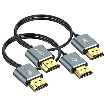 【中古】Twozoh フレキシブル&スリムHDMIケーブル 1M 2本入り 超薄型HDMIコード 高速4K@60Hz 18gbps 2160P/1080P 【中古】Twozoh フレキシブル&スリムHDMIケーブル 1M 2本入り 超薄型HDMIコード 高速4K@60Hz 18gbps 2160P/1080P