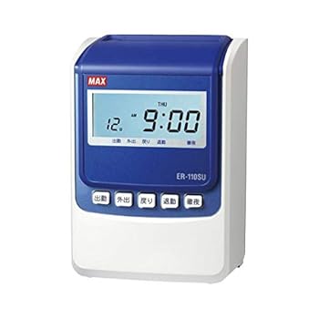 樂天商城 - 【中古】マックス タイムレコーダ ER-110SU ブラック ER90720