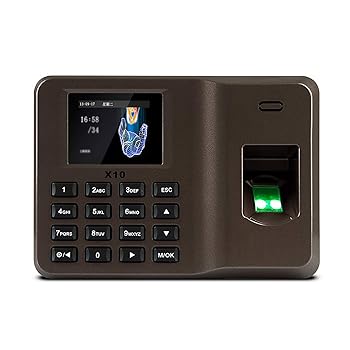 【中古】タイムレコーダー 指紋タイム出席機Uディスクの時間出席機セルフサービス時間出席機 勤怠 出退..