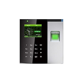 【中古】【未使用】勤怠管理時計 バイオメトリック出席システムのTCP IPのUSB指紋出席社員時計レコーダーカードリーダー 時間出席時計