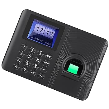 【中古】Yosoo タイムカードレコーダー 勤怠レコーダー 出退勤管理 生体指紋認証 認識デバイス ソフトウェア不要 110-240V