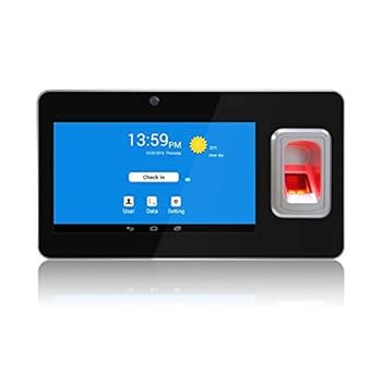 Rakuten - 【中古】GPSとSMSバイオメトリクス指紋認証タイムレコーダーターミナルと指紋出席システム タイムレコーダーの従業員
