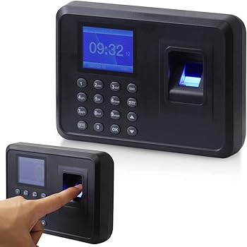 【中古】iimono117 タイムレコーダー 指紋認証 タイムカード 勤怠 出退勤管理 (日本説明書付き) パスワ..