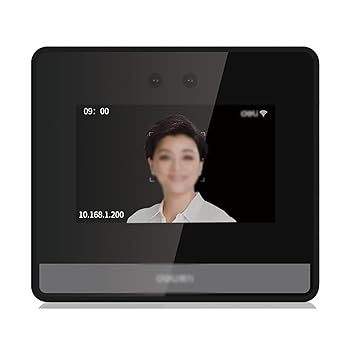 【中古】タイムカード本体 顔認識 Wifi 勤怠管理機 スタッフ インテリジェント チェックインおよびチェックアウト機 カード パンチング マシン オフィス