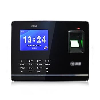 【中古】タイムレコーダー 指紋出席機WIFI Uディスク通信指紋パンチカード機 勤怠管理 経費削減 不正打刻防止