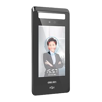 【中古】タイムレコーダー 顔認証出勤機 通勤パンチカード機 スタッフサインイン機 Wifi スマートパン..