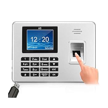 【中古】【未使用】出席指紋認証 出席マシン2.8inch TFT画面指紋認証パスワードアクセス出席タイムクロック 簡単なカウントと検査 (色 : Photo color, Size : Oner