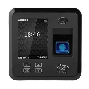 【中古】【未使用】勤怠管理時計 指紋センサー2.4インチTFT指紋RFIDカード出席マシンアクセス制御システム 時間出席時計 【中古】【未使用】勤怠管理時計 指紋センサー2.4インチTFT指紋RFIDカード出席マシンアクセス制御システム 時間出席時計