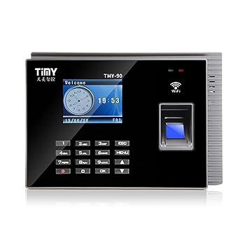 【中古】エンタープライズ出席マシン TMY-90.指紋タイムクロックマシンクラウドタイム出席マシンネットワーク出席マシンオフィスwifiタイムクロック にイ
