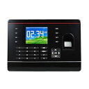 【中古】指紋認証 タイムカード フィンガープリントタイム出席機中国と英語の指紋機械指紋タイムカード機 (色 : Black, Size : 11x9x5cm)(2)