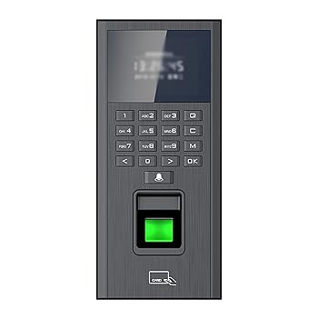 【中古】【未使用】指紋認証 タイムカード 指紋出退勤管理機 指紋入退室管理機 指紋ドア機 幅広いアプリケーション