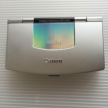 【中古】CANON wordtank IDF-2100 (6コンテンツ, 英語モデル, コンパクトサ ...