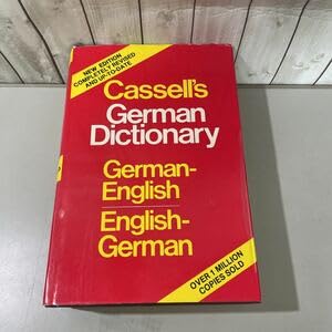 ●カッセル 独英英独 辞書●Cassells German EnglishEnglish German Dictionary辞典ドイツ語独逸語英語Harold T.Betteridge5541