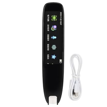 【中古】インテリジェントスキャニング翻訳機、高解像度タッチスクリーン、総合的な分析、大規模な語彙ライブラリ、240内蔵電子辞書、インテリジェントな