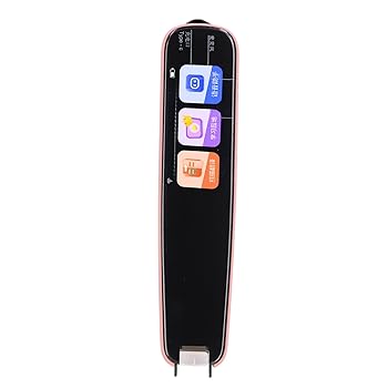 【中古】デジタル翻訳ペンの走査器、スマートな読者のWiFiのスキャンのペン、作り付け電池が付いている電子辞書の言語訳者の携帯用音声翻訳学習装置