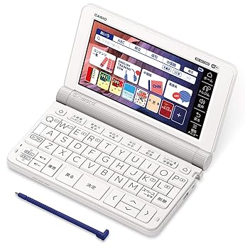 【中古】カシオ 電子辞書 XD-SX7300WE