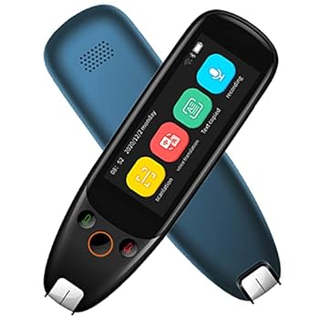 【中古】112言語翻訳読書ペンスマートスキャン辞書ペン3.5インチ画面電子辞書ポータブル双方向音声翻訳オフラインWiFi翻訳デバイス(B) WZSS