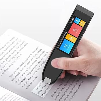 【中古】【未使用】インスタント音声翻訳デバイス ポータブルオフライン翻訳読書ペン 112 言語スマート電子辞書スキャンペン 勉強、仕事、旅行に最適 WZSS