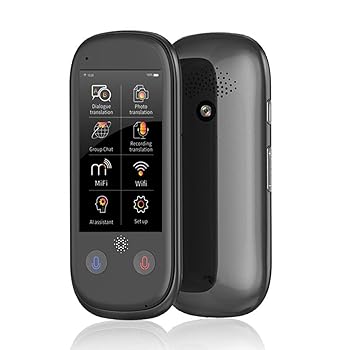 【中古】TCCOC 言語翻訳機 写真翻訳機 117言語瞬時翻訳 12言語オフライン翻訳 レコーダー付き 電子辞書 勉強・仕事・旅行に最適(B) WZSS