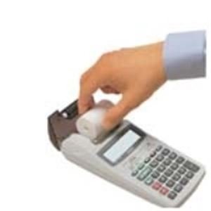 【中古】（業務用5セット）カシオ CASIO レジ用サーマルロール紙 TRP-5840HCLX3 3巻 ×5セット