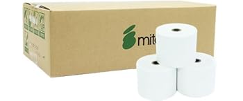 【中古】mita RL-141T (RL141T)対応 汎用 高保存 感熱 レジ ロール紙 （ 10巻 パック ） シャープ用