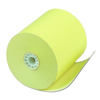 【中古】PM Company 05214C One-Ply Thermal Cash Register/Point of Sale Roll- 3-1/8