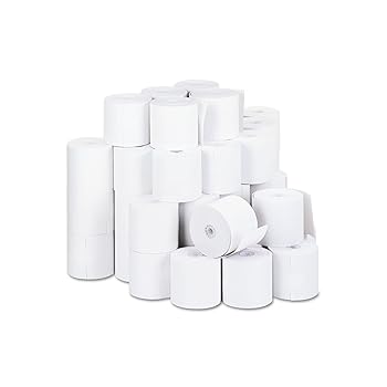 šUniversal 32000 1-Ply Cash Register/Point of Sale Roll- 16 lb- 1/2