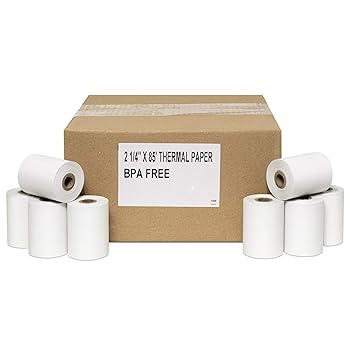 【中古】【未使用】( 150 Rolls ) 2 1 / 4 x 85 ' Thermal Receipt用紙 ? Veederルートtls350 ( 150ロール)