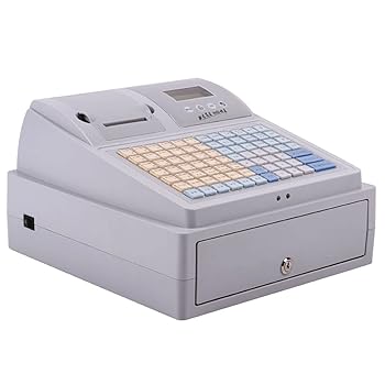 Rakuten - 【中古】電子キャッシュ レジスター、顧客向けデジタル LED ディスプレイ、スーパーマーケット、レストラン用の 81 キーのオーバーヘッド キーパッド