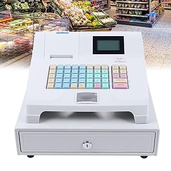 【中古】電子 POS システム キャッシュ レジスター 8 デジタル LED 商業用レジスター、取り外し可能なキャッシュ トレイとサーマル プリンター、中小企業 【中古】電子 POS システム キャッシュ レジスター 8 デジタル LED 商業用レジスター、取り外し可能なキャッシュ トレイとサーマル プリンター、中小企業
