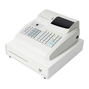 【中古】電子キャッシュレジスター-47キー 8 店員 16 部門、キャッシュドロワー スクエアレジスター、多機能現金管理システム 現金ロック付き 小売 レス 【中古】電子キャッシュレジスター-47キー 8 店員 16 部門、キャッシュドロワー スクエアレジスター、多機能現金管理システム 現金ロック付き 小売 レス