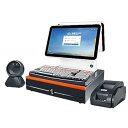 【中古】【未使用】キャッシュレジスター、15.6インチ、Win 7 タ...(3)