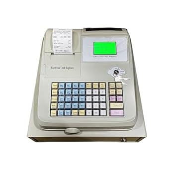 楽天AJIMURA-SHOP【中古】【未使用】レジスター 電子キャッシュ レジスター 電子レジスター、ファーストフード・麺類店・コンビニエンスストアのレジスター 中小企業/小売/レストラ