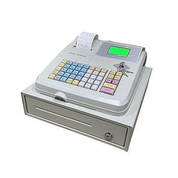 【中古】Kirnuo英語版電子レジスター ファーストフード ラーメン店 コンビニエンスストア 110V 英語レジスター (英語のレジ)