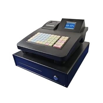 楽天AJIMURA-SHOP【中古】電子レジスター Supermarket Retail Restaurant Store English Version Cash Register, Built-in 58mm Receipt Printer Suitable For All Indust