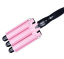 【中古】【未使用】Baby Center 1号店 プロ仕様 Max210℃ セラミックコーディング 3連バレルのウェーブアイロン ヘアアイロン (2段階 32m...