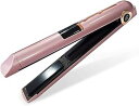 【中古】【未使用】ヘアアイロン コードレス 2way ストレートアイロン ミニ ヘアカール 櫛付き マイナスイオン USB充電 165/185/205℃ 3段階温度調節 led表示 ポー