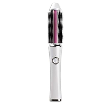 【中古】【未使用】デュアルパーパスUSB充電式ストレートヘアアイロン、ワイヤレスポータブル調整可能なヘアカーラー、30秒の高速電気ストレートヘアアイロン