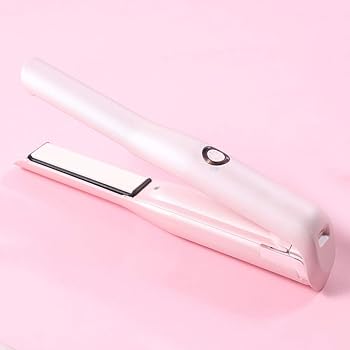 【中古】コードレスストレートヘアアイロン、USB充電ミニフリンジストレートヘアアイロン2 in 1高速ポータブルデュアルユースヘアアイロン、家族/旅行用 【中古】コードレスストレートヘアアイロン、USB充電ミニフリンジストレートヘアアイロン2 in 1高速ポータブルデュアルユースヘアアイロン、家族/旅行用