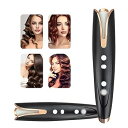 【中古】ワイヤレス自動ヘアアイロン、コードレス自動カーラー、セラミックプロフェッショナルヘアカーラー、USB充電、ポータブルヘアアイロン、ウェーブ