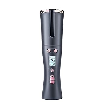 【中古】YJYJ コードレス自動ヘアカーラー インテリジェントカーリングアイロン 温度調整可能なポータブル自動ヘアカーラー LCDディスプレイ USB充電式 【中古】YJYJ コードレス自動ヘアカーラー インテリジェントカーリングアイロン 温度調整可能なポータブル自動ヘアカーラー LCDディスプレイ USB充電式
