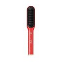 【中古】ヘアアイロン ヒートブラシ ブラシアイロン カール ストレート ブラシ ポータブル クイックスタイリング USB充電式 2way マイナスイオン 静電気(4)