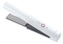 【中古】LAVIEL コードレス ストレートアイロン ミニ ヘアアイロン USB充電式 3段階温度調節 MAX180℃ 持ち運び ホワイト LV-CL-SI(4)